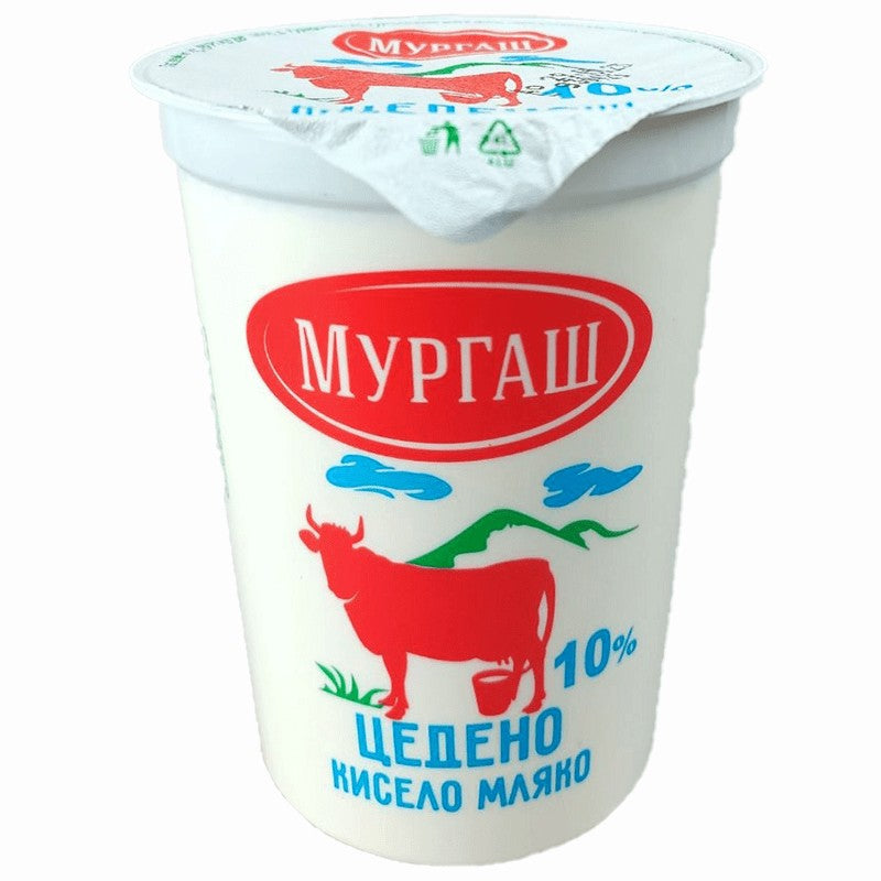 Цедено Кисело Мляко Мургаш 10%