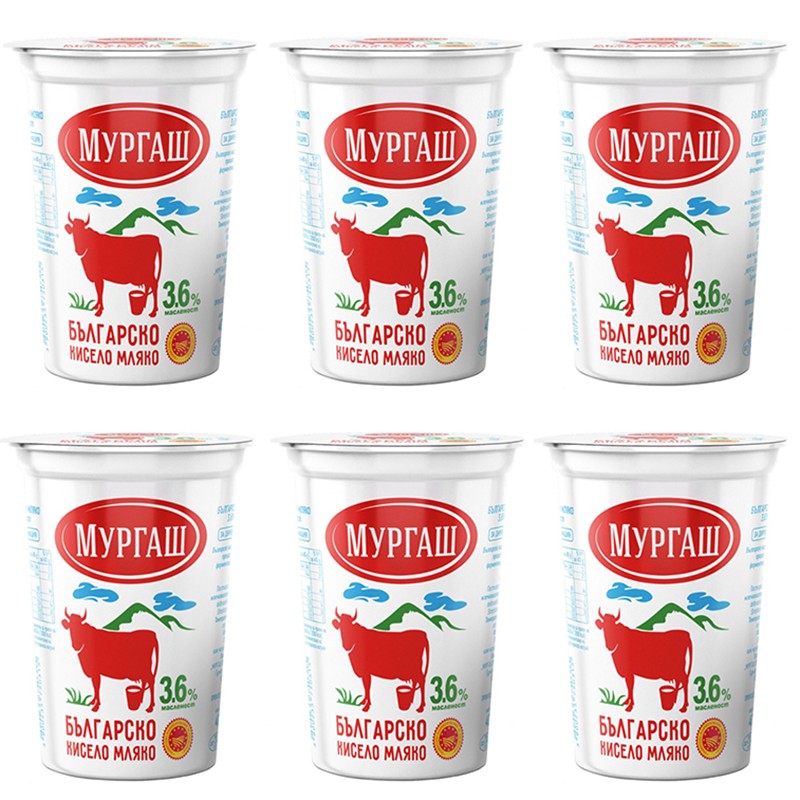 Кисело Мляко Мургаш 3,6% ЗНП