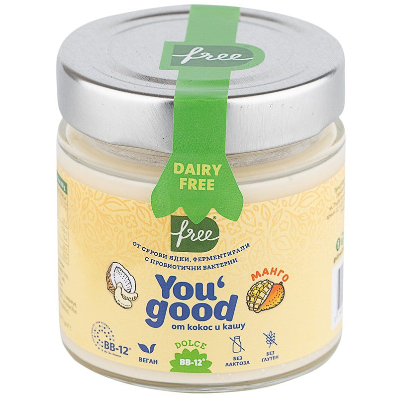 Ферментирал Ядков Деликатес D'free You’good от Кокос и Кашу с Манго Веган