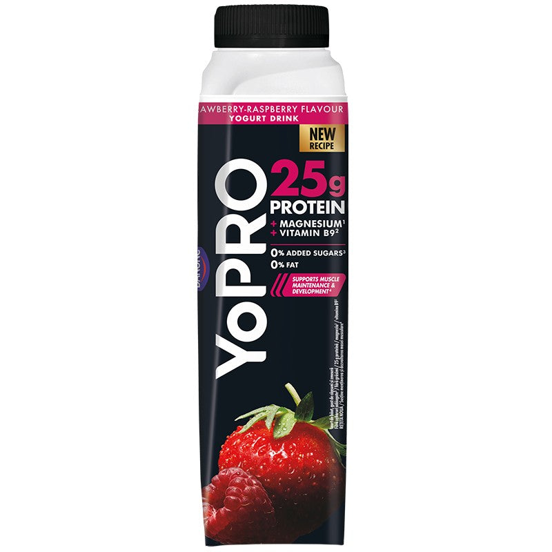 Протеинова Йогурт Напитка Danone YoPro Ягода и Малина
