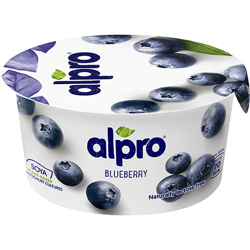 Заквасен Продукт Alpro Соев с Боровинки Без Глутен