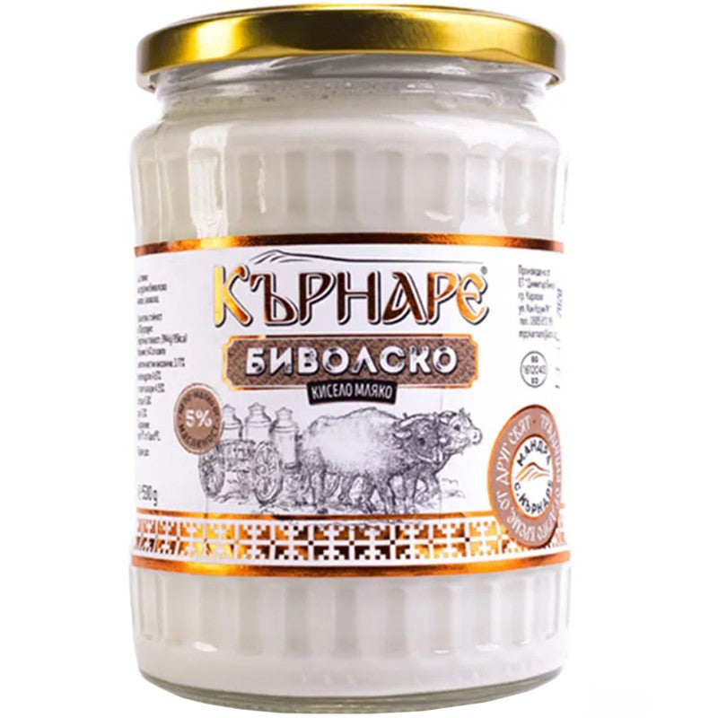 Кисело Мляко Биволско Пълномаслено от Ферма Кърнаре