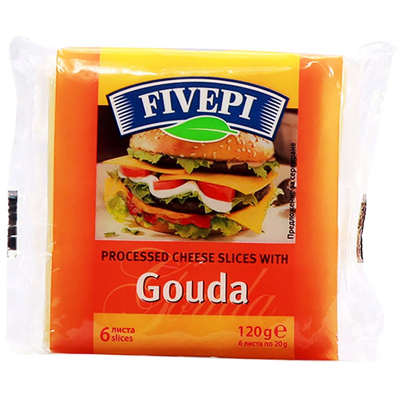 Топено Сирене Fivepi Гауда Слайс