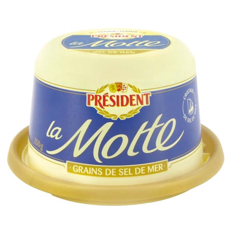 Краве Масло President La Motte с Морска Сол 80%