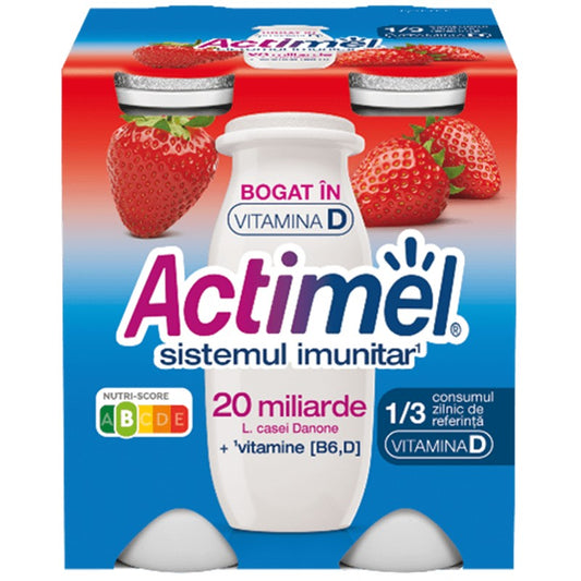 Млечна Напитка Actimel Ягода