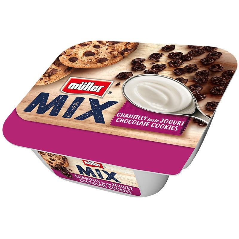 Йогурт Muller Mix Шоколадови Бисквити