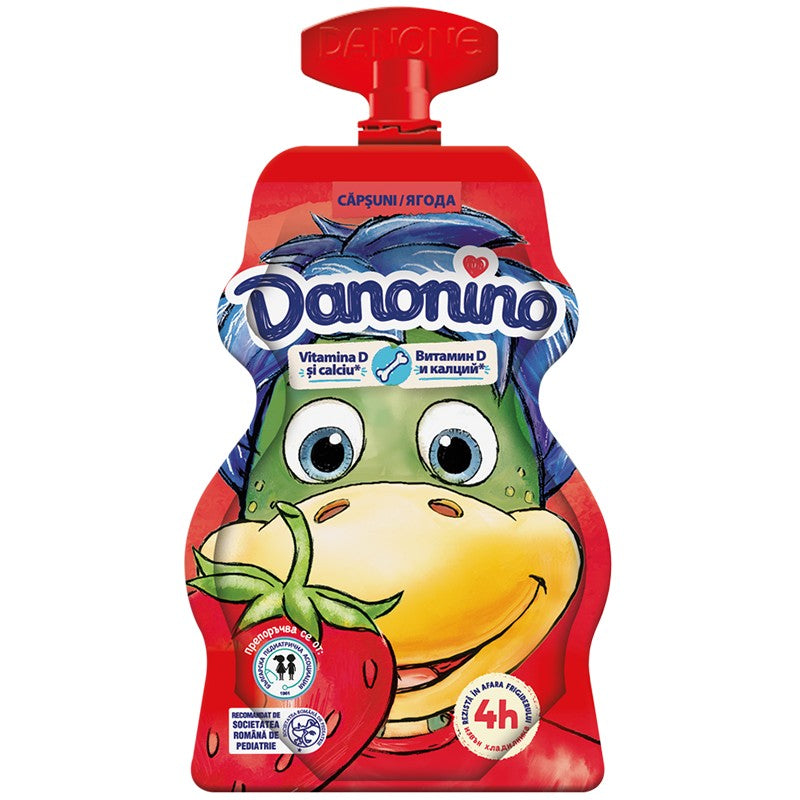 Млечно Кисел Десерт Danonino Ягода