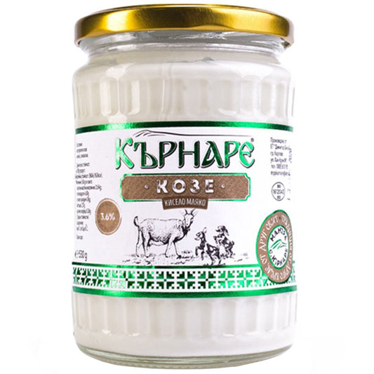 Кисело Мляко Козе Пълномаслено от Ферма Кърнаре