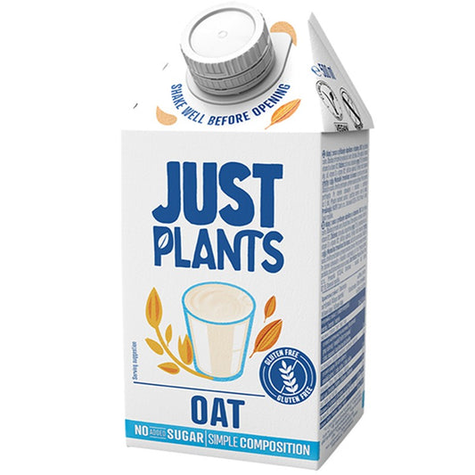 Напитка Just Plants Овес 13% без Глутен и без Добавена Захар