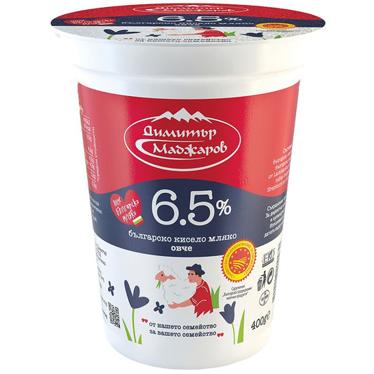 Кисело Мляко Маджаров Овче 6,5% ЗНП