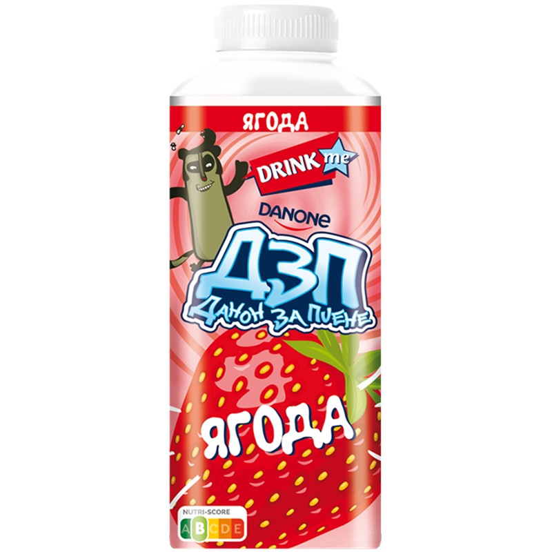Млечна Напитка ДЗП Ягода