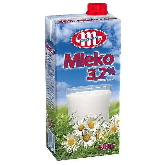 Мляко Mlekovita 3,2% UHT