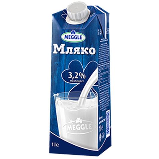 Мляко Meggle 3,2% UHT