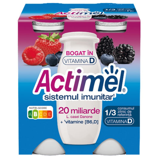Млечна Напитка Actimel Горски Плодове