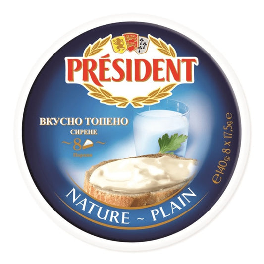 Топено Сирене President Натурално 45%