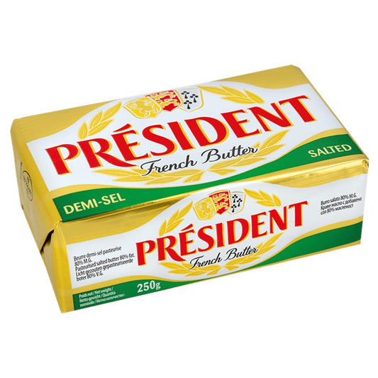 Краве Масло President със Сол 80%