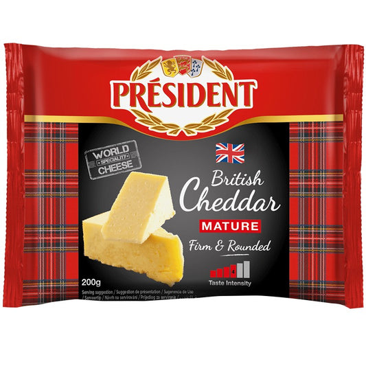 Сирене Чедър President Mature White Зряло 12-16 Месеца