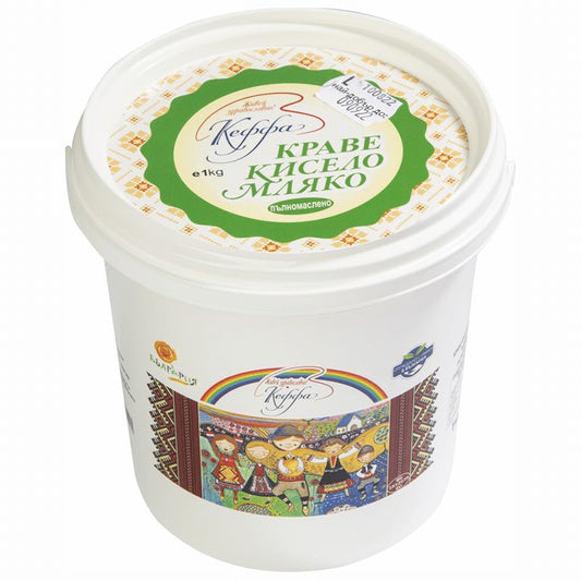 Кисело Мляко Краве Пълномаслено от Ферма Кеффа