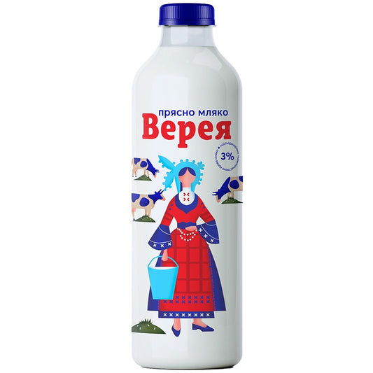 Прясно Мляко Верея 3%