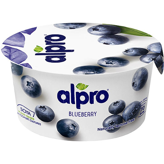 Заквасен Продукт Alpro Соев с Боровинки Без Глутен