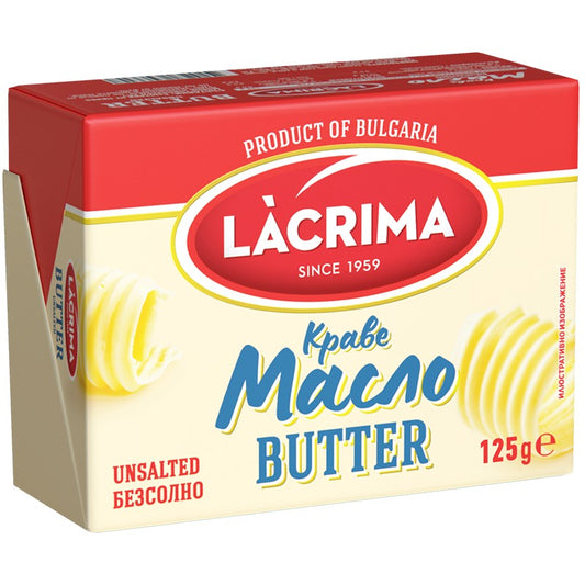 Краве Масло Lacrima 82% Масленост