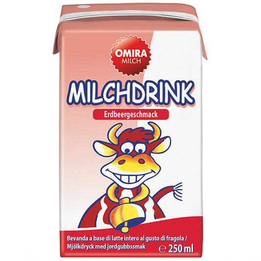 Млечна Напитка Omira Milch Ягода 3,5% UHT