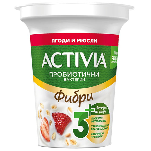 Активиа Фибри с Ягода и Мюсли