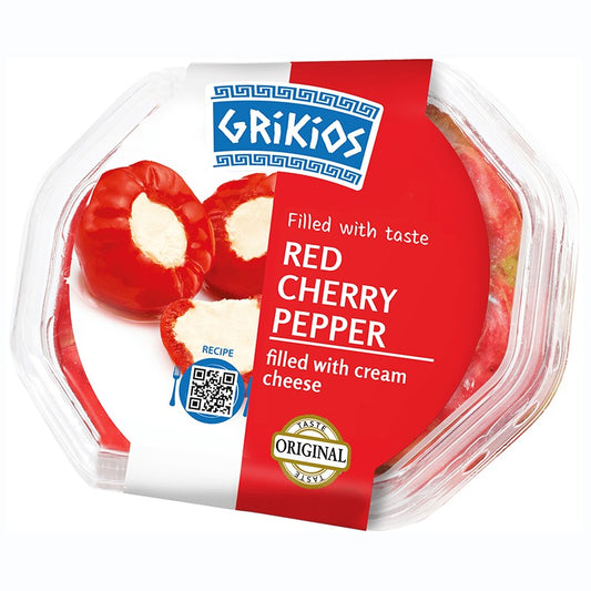 Чери Чушлета Grikios Червени с Пълнеж от Крема Сирене