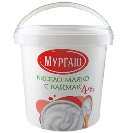 Кисело Мляко Мургаш от 4% с Каймак