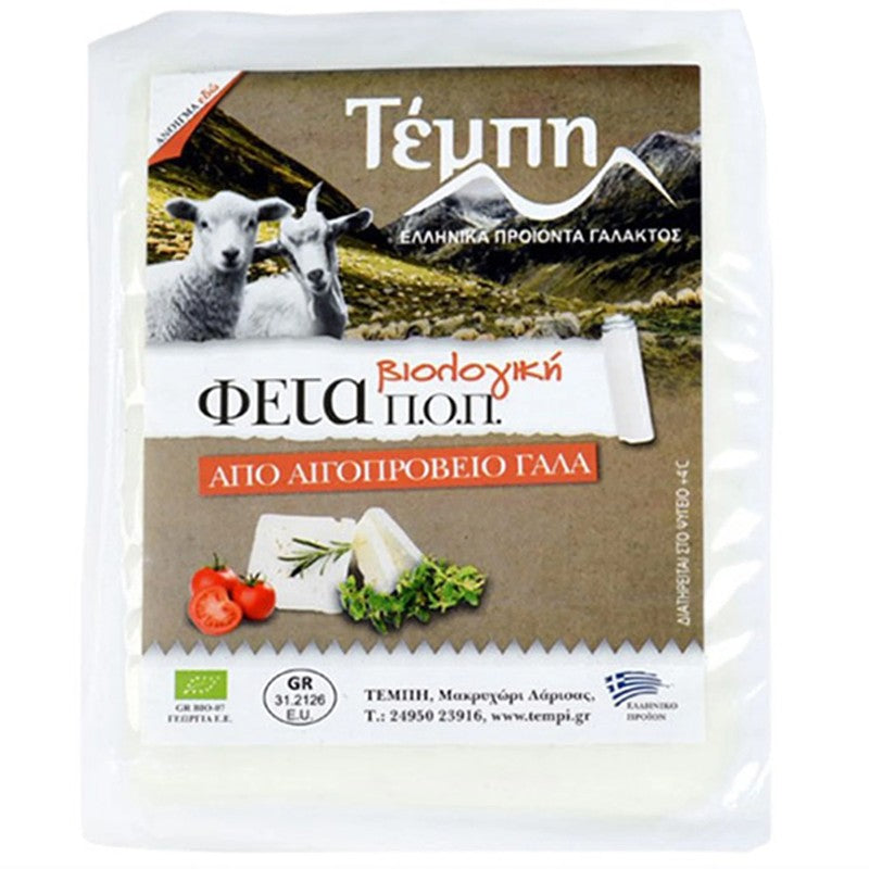Био Сирене Фета Tempi от Овче и Козе Мляко