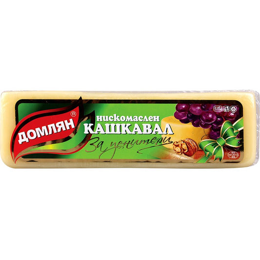 Кашкавал Домлян от Краве Мляко Нискомаслен