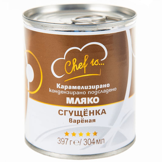 Кондензирано Мляко Chef is Карамелизирано Подсладено