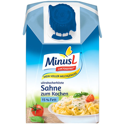 Сметана за Готвене MinusL 15% UHT без Лактоза