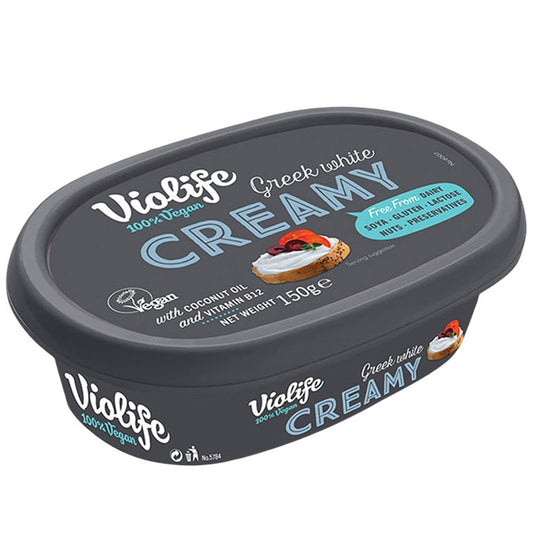 Веган Продукт Violife с Вкус Крема Сирене Гръцки Бял Блок