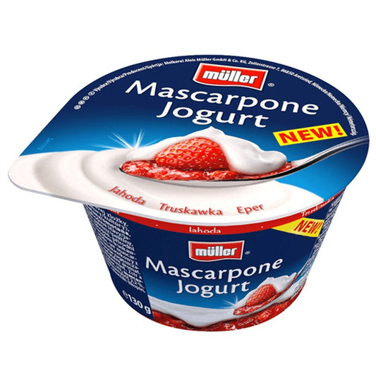 Йогурт Muller с Маскарпоне и Ягоди