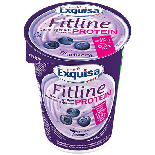 Кварк Exquisa Fitline Боровинка 10% Протеин
