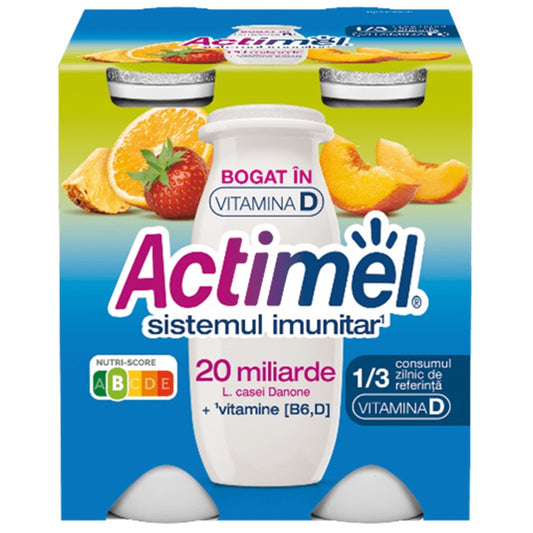 Млечна Напитка Actimel Мултифрут